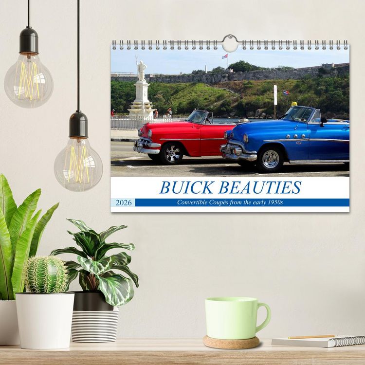 Produktbild: BUICK BEAUTIES (Wall Calendar 2026 DIN A4 landscape), CALVENDO 12 Month Wall Calendar