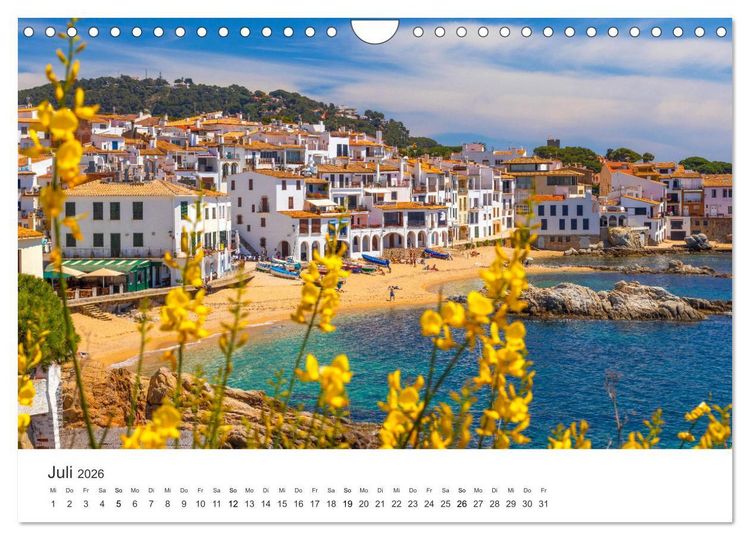 Produktbild: Spanien - ein Land zum Verlieben. (Wandkalender 2026 DIN A4 quer), CALVENDO Monatskalender