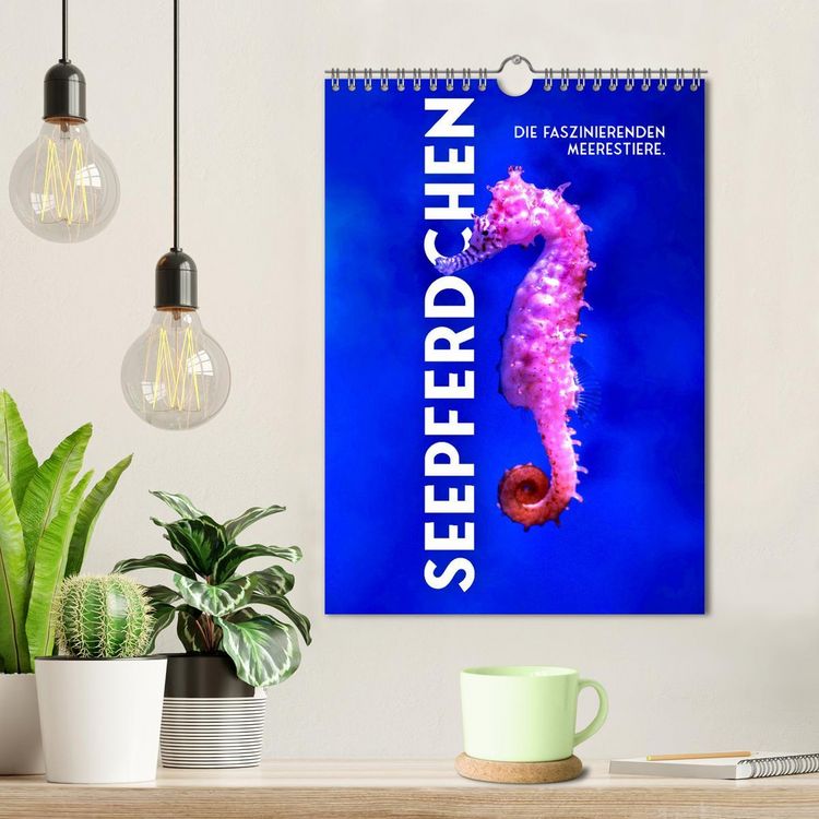 Produktbild: Seepferdchen - Die faszinierende Meerestiere. (Wandkalender 2026 DIN A4 hoch), CALVENDO Monatskalender