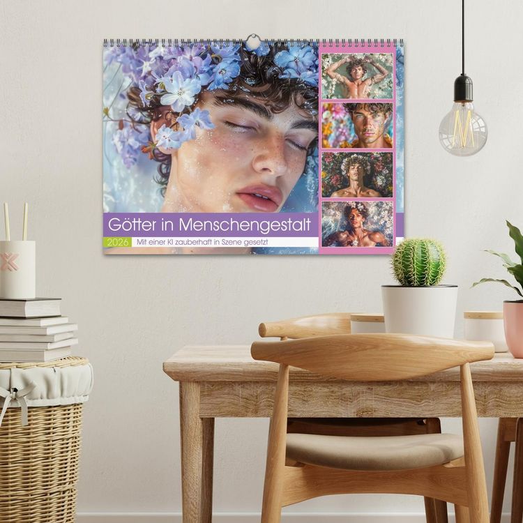 Produktbild: G&ouml;tter in Menschengestalt (Wandkalender 2026 DIN A3 quer), CALVENDO Monatskalender