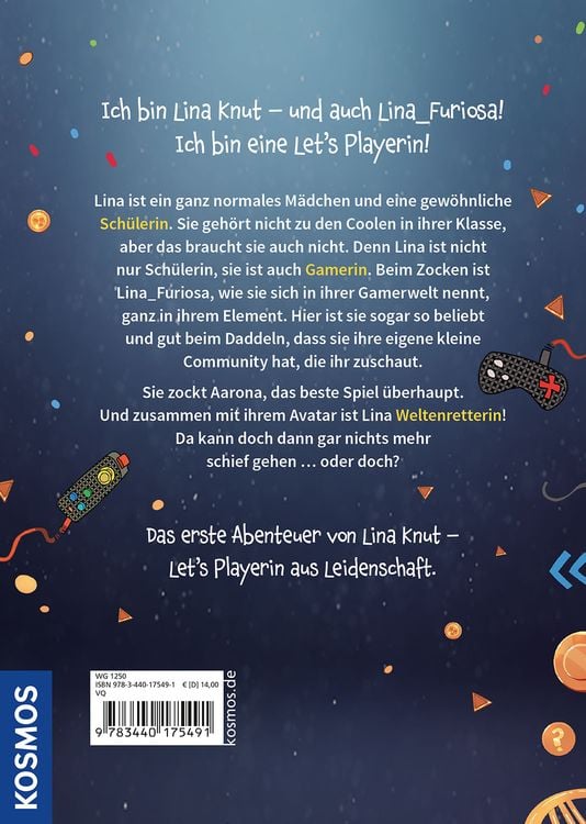 Lina Knut. Schülerin, Gamerin, Weltenretterin