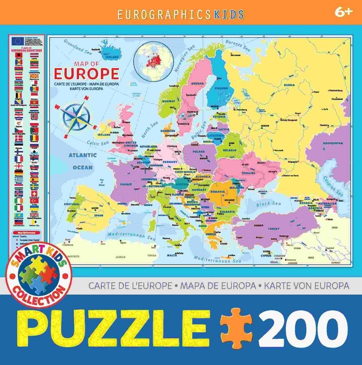 Produktbild: Europakarte (Puzzle)