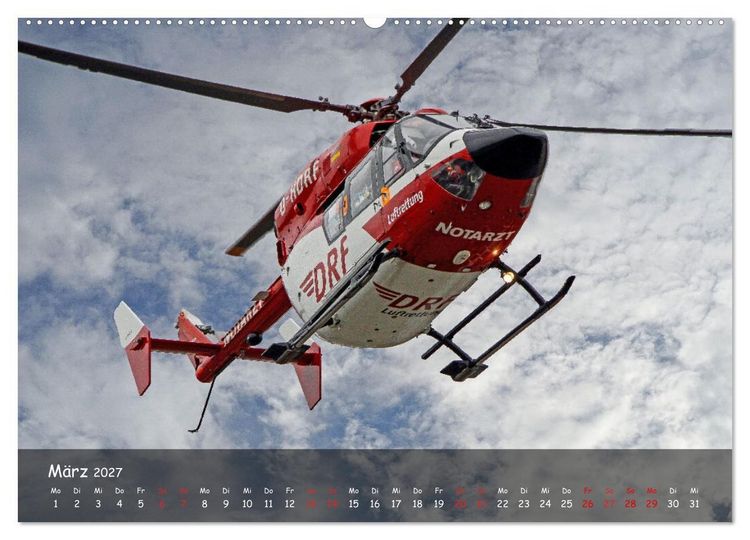 Produktbild: Der Rettungsdienst (hochwertiger Premium Wandkalender 2027 DIN A2 quer), Kunstdruck in Hochglanz