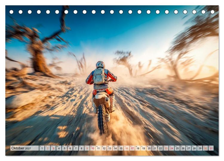 Produktbild: MX - Motocross - Impressionen (Tischkalender 2027 DIN A5 quer), CALVENDO Monatskalender