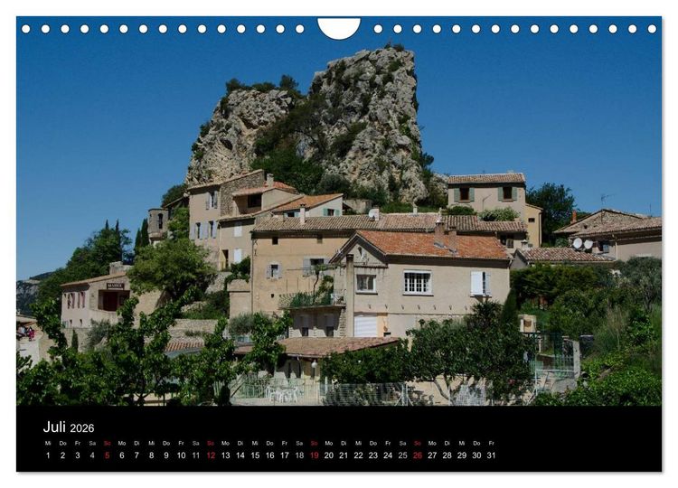 Produktbild: Faszination Mont Ventoux (Wandkalender 2026 DIN A4 quer), CALVENDO Monatskalender