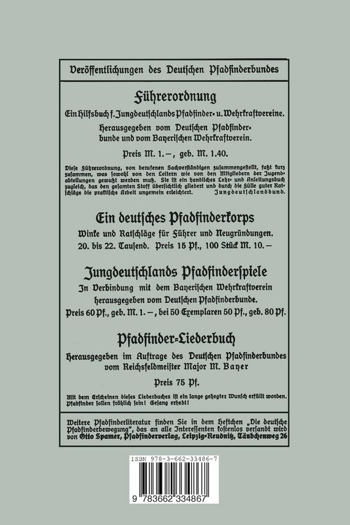 Produktbild: Pfadfinder-Erziehung an h&ouml;heren Lehranstalten