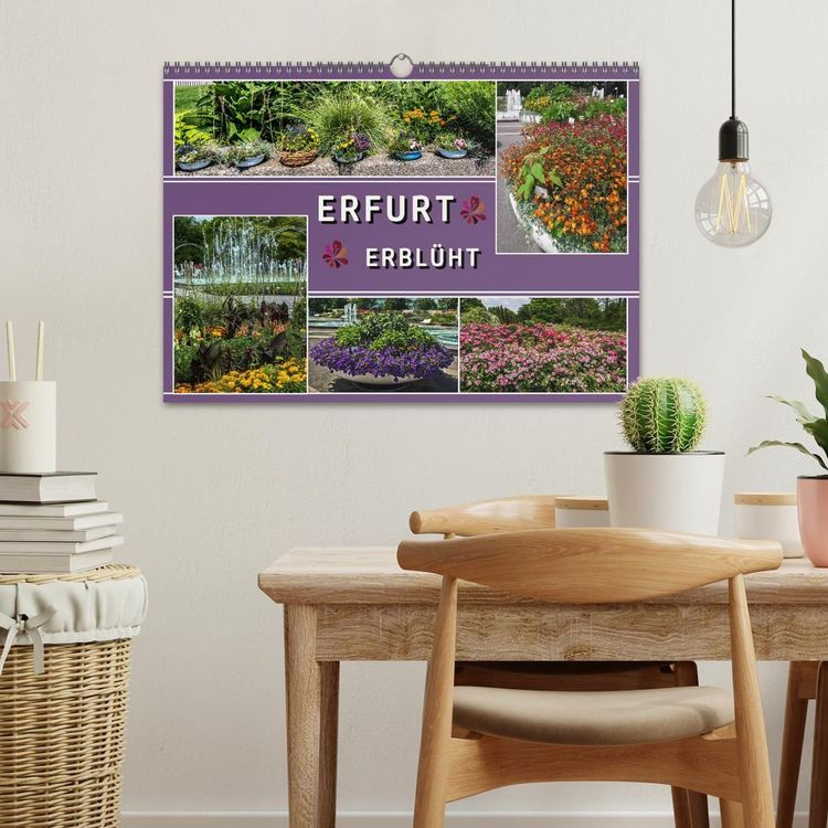 Produktbild: Erfurt erbl&uuml;ht (Wandkalender 2027 DIN A3 quer), CALVENDO Monatskalender