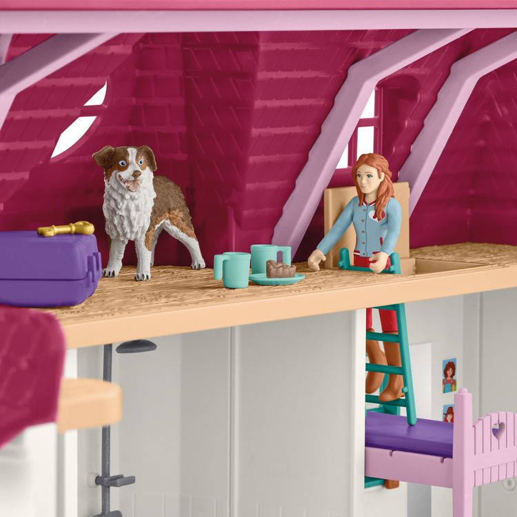 Produktbild: schleich&reg; 42706 Lakeside Wohnhaus mit Stall, 179 Teile