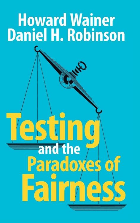 Produktbild: Testing and the Paradoxes of Fairness