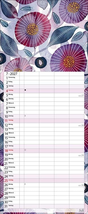 Produktbild: Aquarellplaner 2027