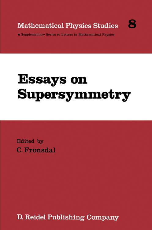 Produktbild: Essays on Supersymmetry