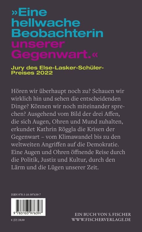 Produktbild: Nichts sagen. Nichts h&ouml;ren. Nichts sehen.