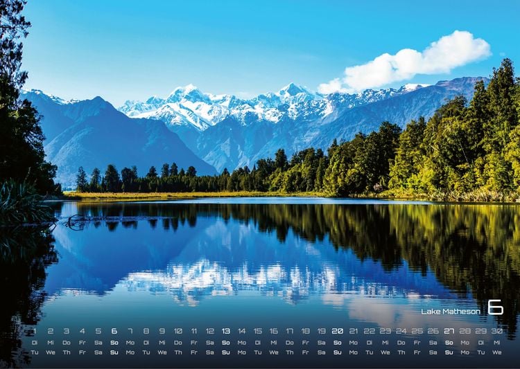 Produktbild: Neuseeland - Das Land der langen wei&szlig;en Wolke - 2027 - Kalender DIN A3
