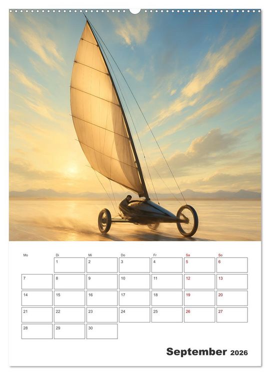 Produktbild: Im Reich des Windes (hochwertiger Premium Wandkalender 2026 DIN A2 hoch), Kunstdruck in Hochglanz