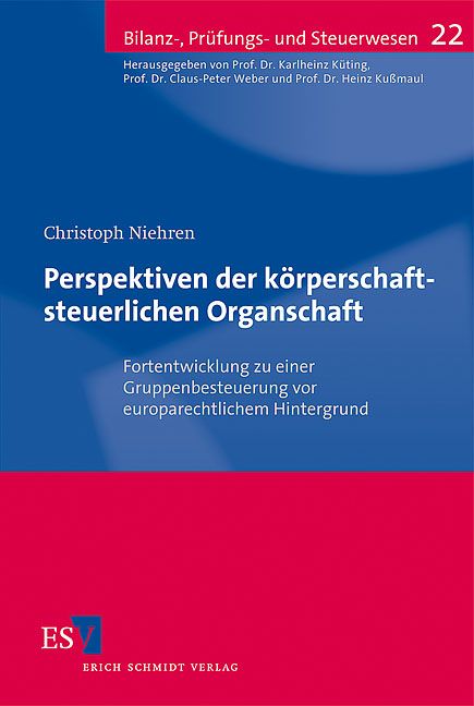 Produktbild: Perspektiven der k&ouml;rperschaftsteuerlichen Organschaft