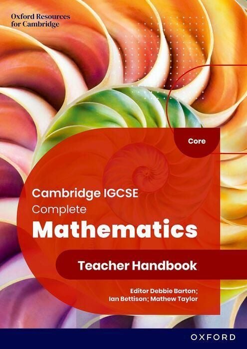Produktbild: Cambridge IGCSE Complete Mathematics Core: Teacher Handbook Sixth Edition