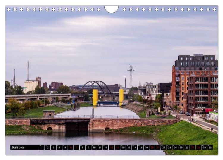 Produktbild: Mannheimer Impressionen. (Wandkalender 2026 DIN A4 quer), CALVENDO Monatskalender