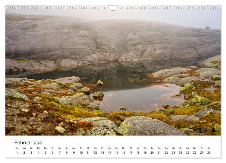 Produktbild: Norwegen im Sp&auml;tsommer (Wandkalender 2026 DIN A3 quer), CALVENDO Monatskalender