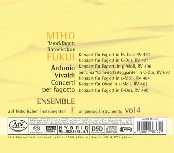 Produktbild: Concerti per Fagotto Vol. 4,1 Hybrid-SACD