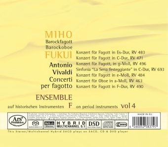 Produktbild: Concerti per Fagotto Vol.