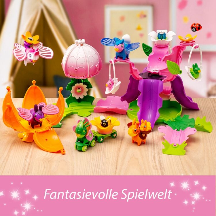 Produktbild: BRIO Flora - 36242 Blumenstadt Deluxe Set | riesiges Spielset f&uuml;r endlosen fantasievollen Spielspa&szlig; f&uuml;r M&auml;dchen und Jungen ab 3 Jahren - wundersch&ouml;nes Geschenk mit sehr viel Zubeh&ouml;r