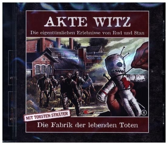 Produktbild: Akte Witz: Die Fabrik der lebenden Toten, 1 Audio-CD