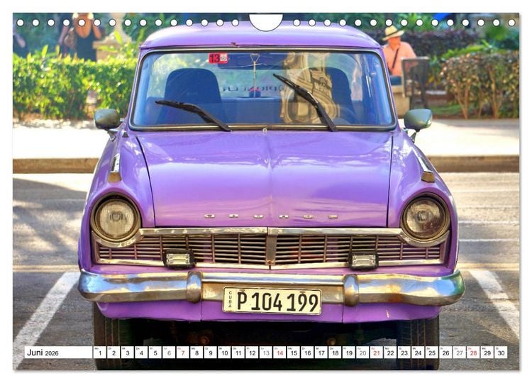 Produktbild: Ford Taunus P2 - 17M - Ein Klassiker aus K&ouml;ln in Kuba (Wandkalender 2026 DIN A4 quer), CALVENDO Monatskalender