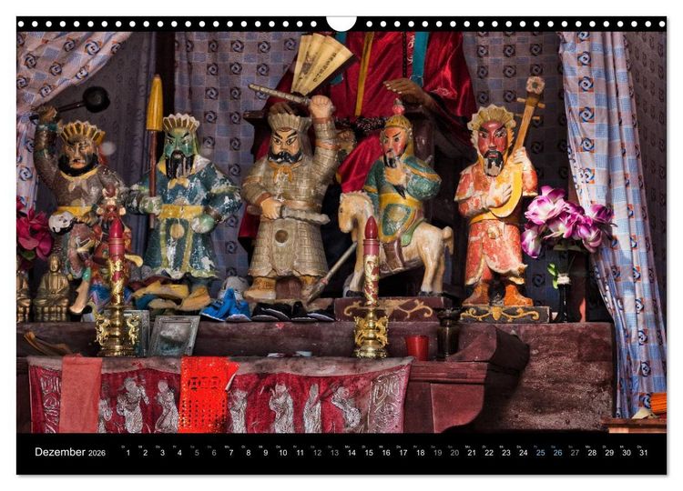 Produktbild: CHINA - Zauberberge am Drachenfluss (Wandkalender 2026 DIN A3 quer), CALVENDO Monatskalender