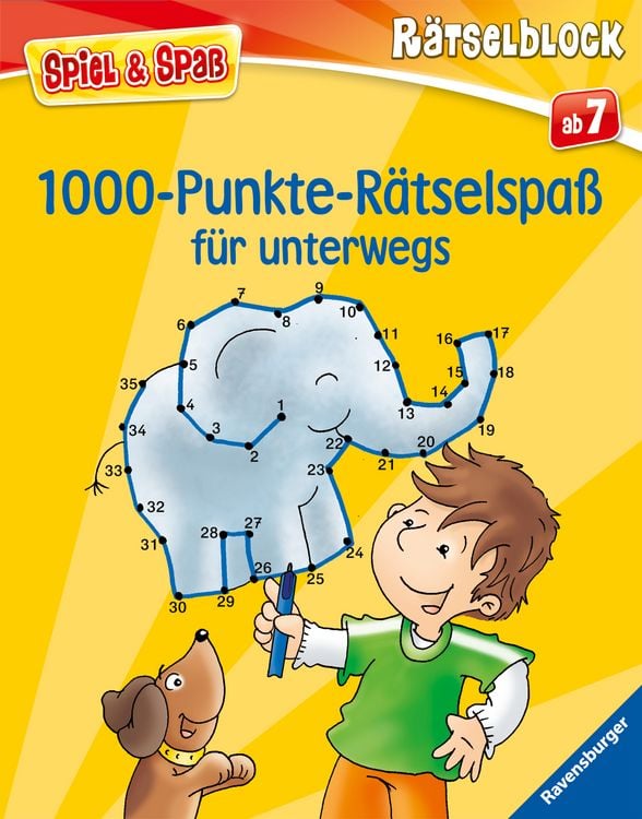 Produktbild: Spiel & Spa&szlig; - 1000-Punkte-R&auml;tselspa&szlig; f&uuml;r unterwegs