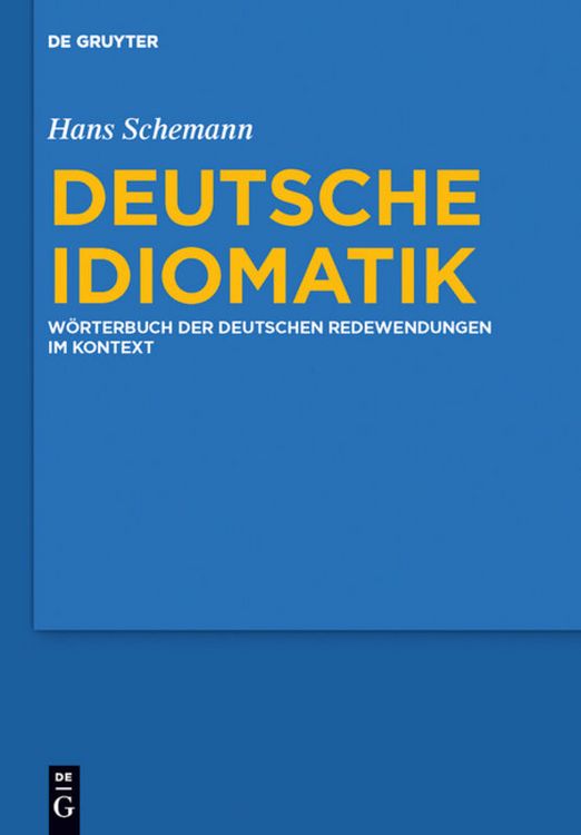 Produktbild: Deutsche Idiomatik