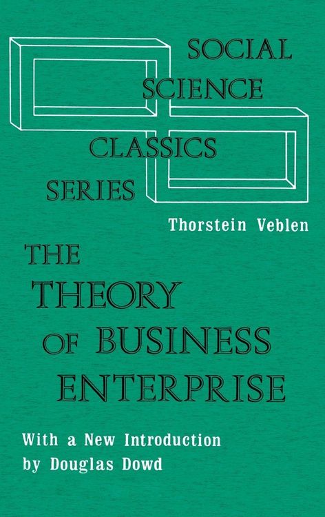 Produktbild: The Theory of Business Enterprise