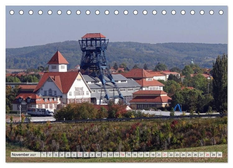 Produktbild: Mittel-Th&uuml;ringen (Tischkalender 2027 DIN A5 quer), CALVENDO Monatskalender