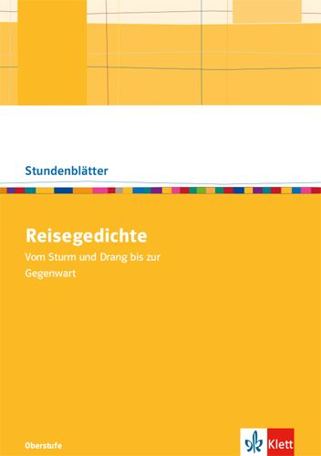 Produktbild: Reisegedichte. Vom Sturm und Drang bis zur Gegenwart