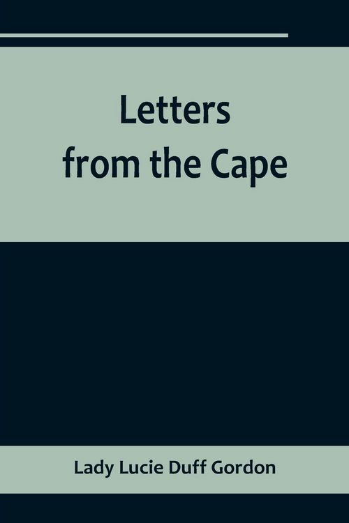 Produktbild: Letters from the Cape