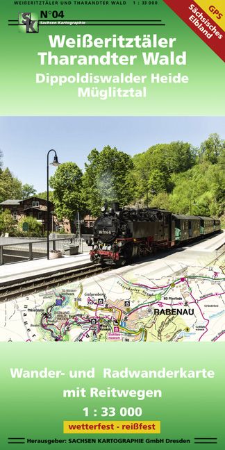 Produktbild: Wei&szlig;eritzt&auml;ler - Tharandter Wald Dippoldiswalder Heide - M&uuml;glitztal