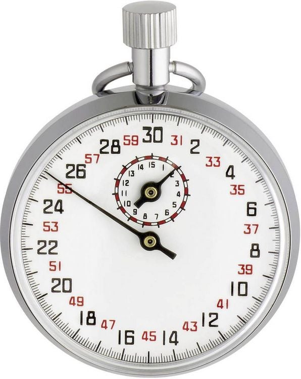 Produktbild: TFA Dostmann 38.1021 Stoppuhr analog Silber