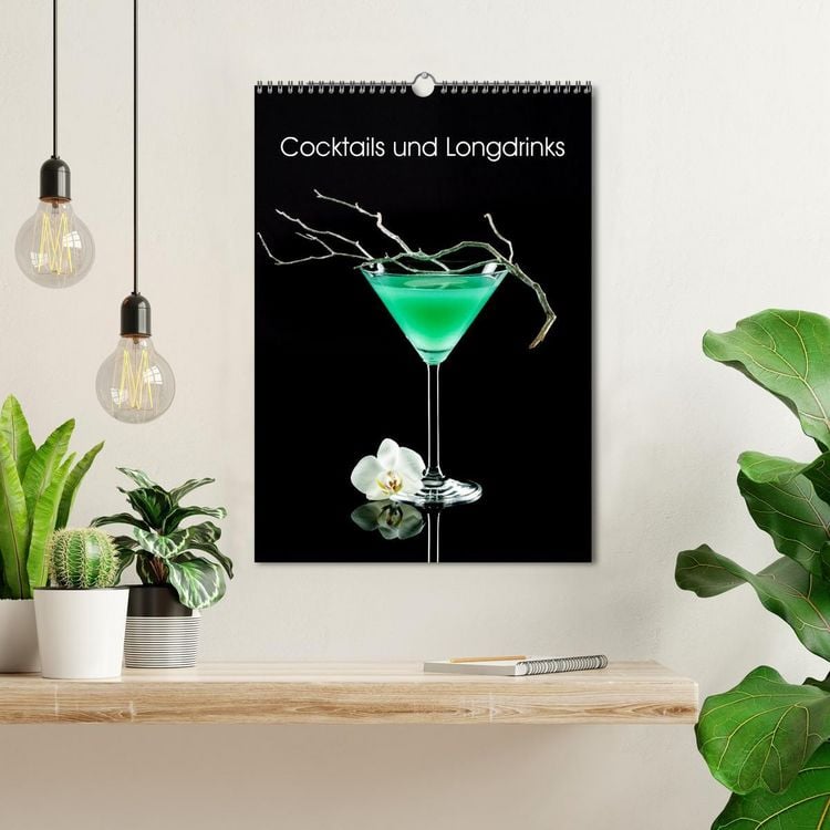 Produktbild: Cocktails und Longdrinks (Wandkalender 2026 DIN A3 hoch), CALVENDO Monatskalender