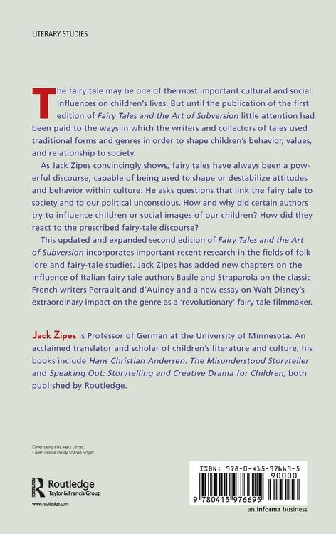 Produktbild: Fairy Tales and the Art of Subversion