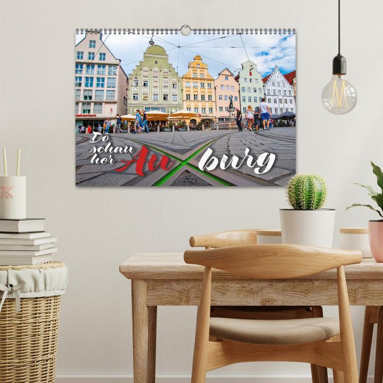 Produktbild: Da schau her &ndash; Auxburg (Wandkalender 2026 DIN A3 quer), CALVENDO Monatskalender
