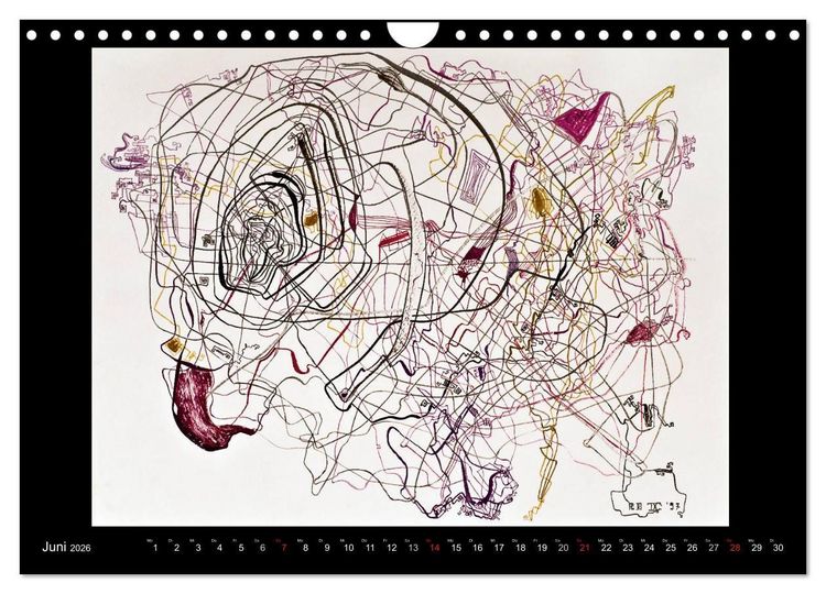 Produktbild: Feinste Aquarelle (Wandkalender 2026 DIN A4 quer), CALVENDO Monatskalender