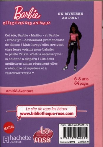 Produktbild: Barbie, d&eacute;tective des animaux