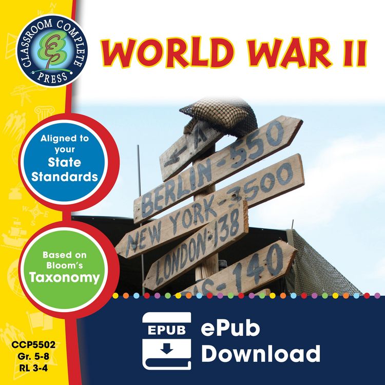Produktbild: World War II Gr. 5-8