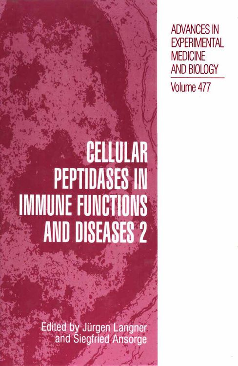 Produktbild: Cellular Peptidases in Immune Functions and Diseases 2