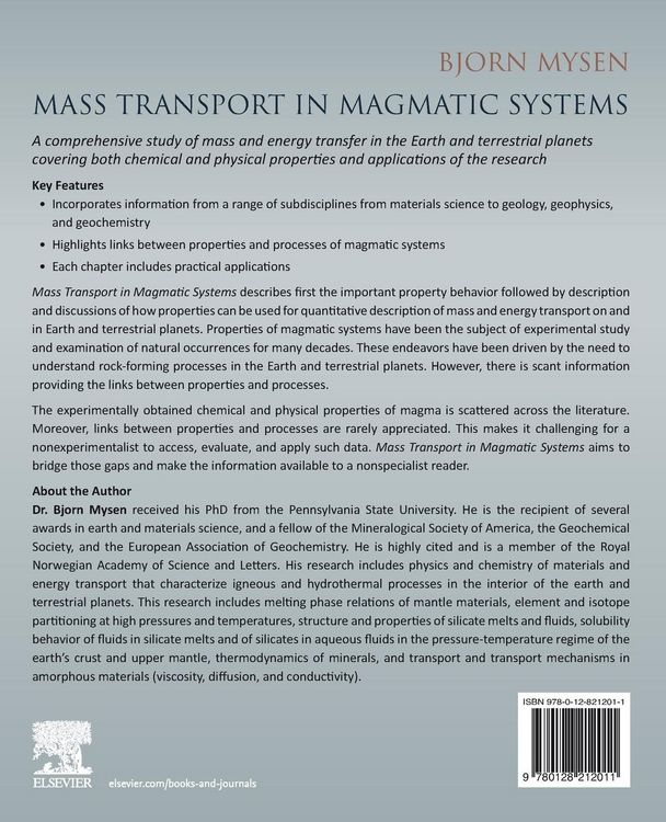 Produktbild: Mass Transport in Magmatic Systems