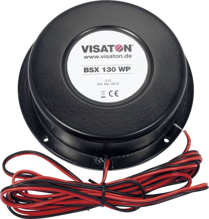 Produktbild: Visaton BSX 130 WP - 4 Ohm K&ouml;rperschallwandler 4Ω