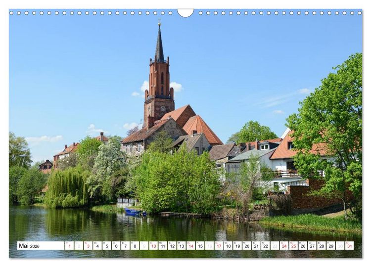 Produktbild: Vier Jahreszeiten im Land Brandenburg (Wandkalender 2026 DIN A3 quer), CALVENDO Monatskalender