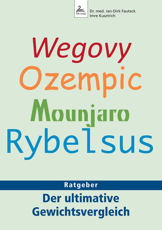 Produktbild: Wegovy, Ozempic, Mounjaro, Rybelsus