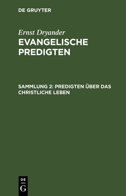 Produktbild: Predigten &uuml;ber das christliche Leben