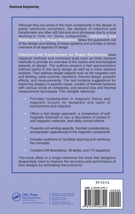 Produktbild: Inductors and Transformers for Power Electronics