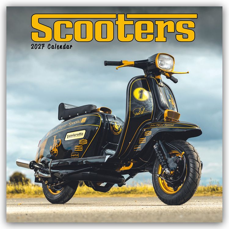 Produktbild: Scooters &ndash; Motorroller 2027 &ndash; Wand-Kalender